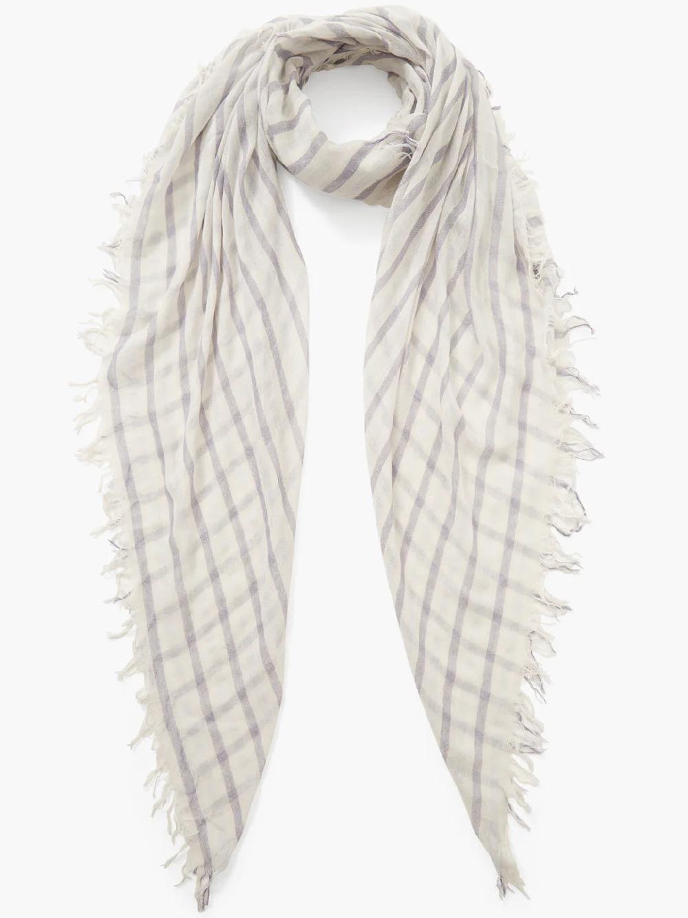 nic zoe Chan Luu Printed Fringe Scarf
