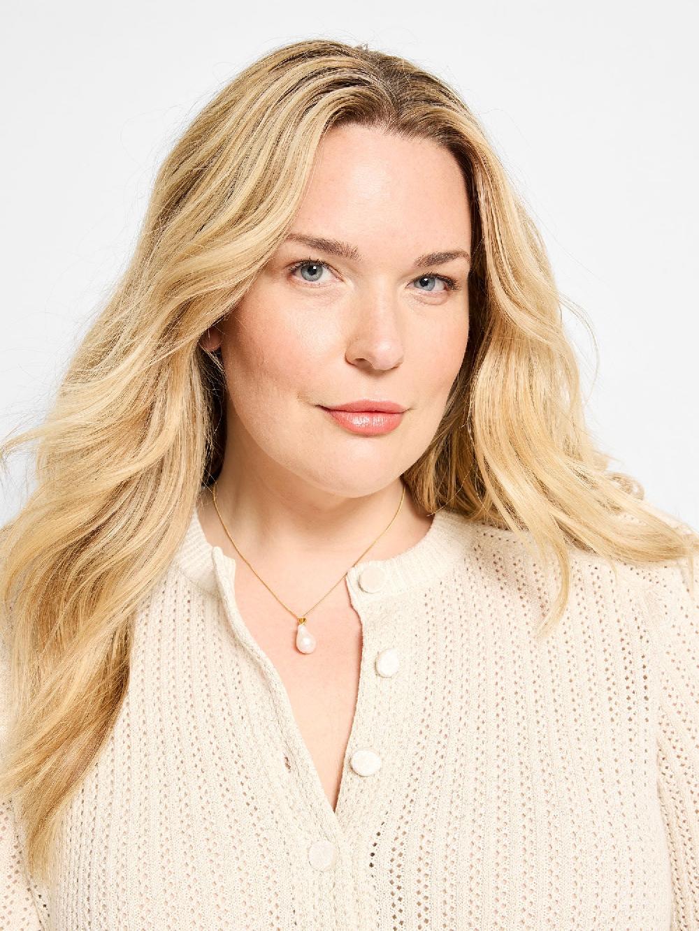 Nic Zoe Chan Luu Single Pearl Drop Necklace