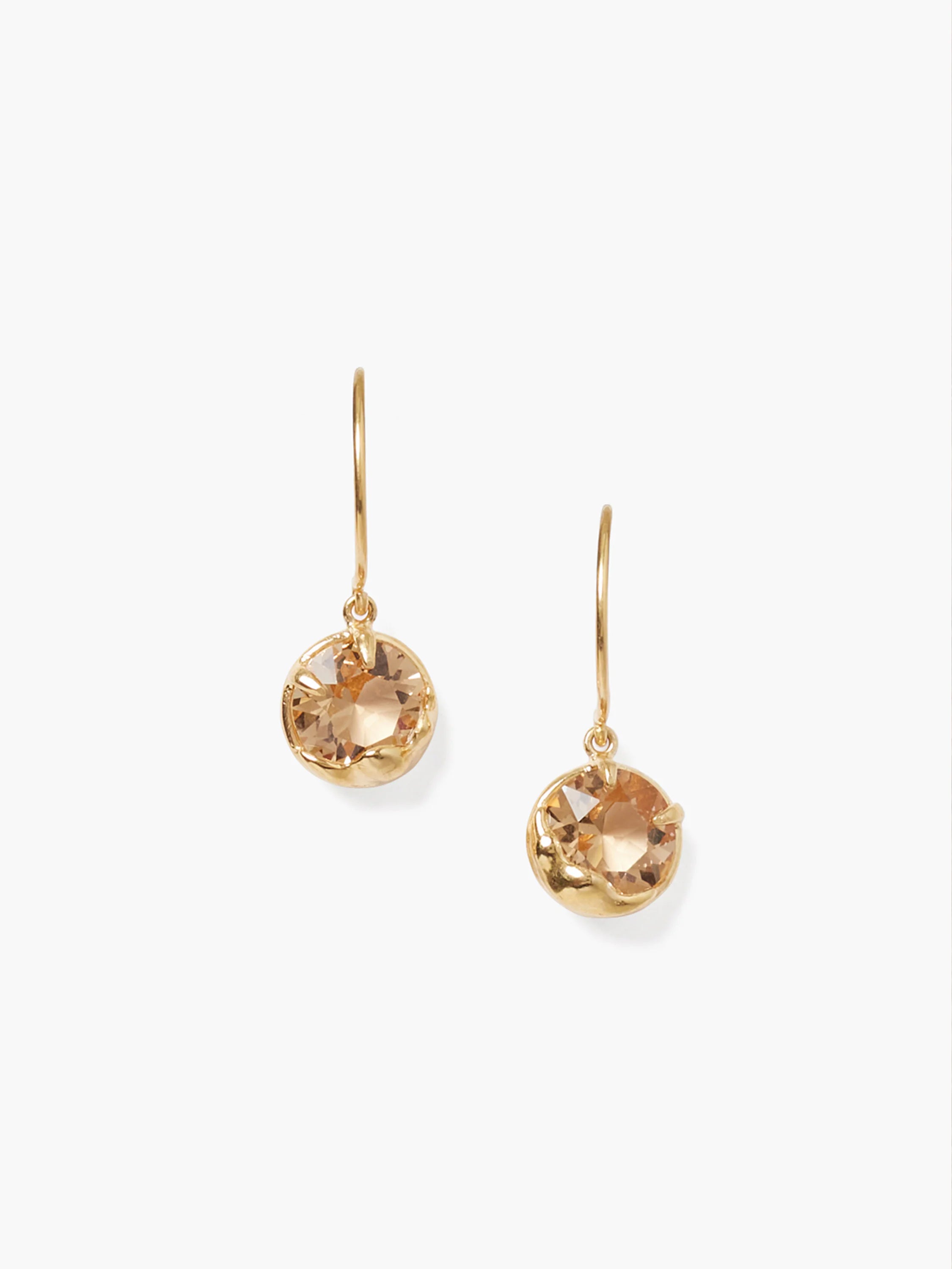 Nic Zoe Chan Luu Single Stone Drop Earrings