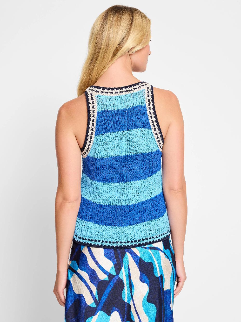 Nic Zoe Coastline Knit Tank