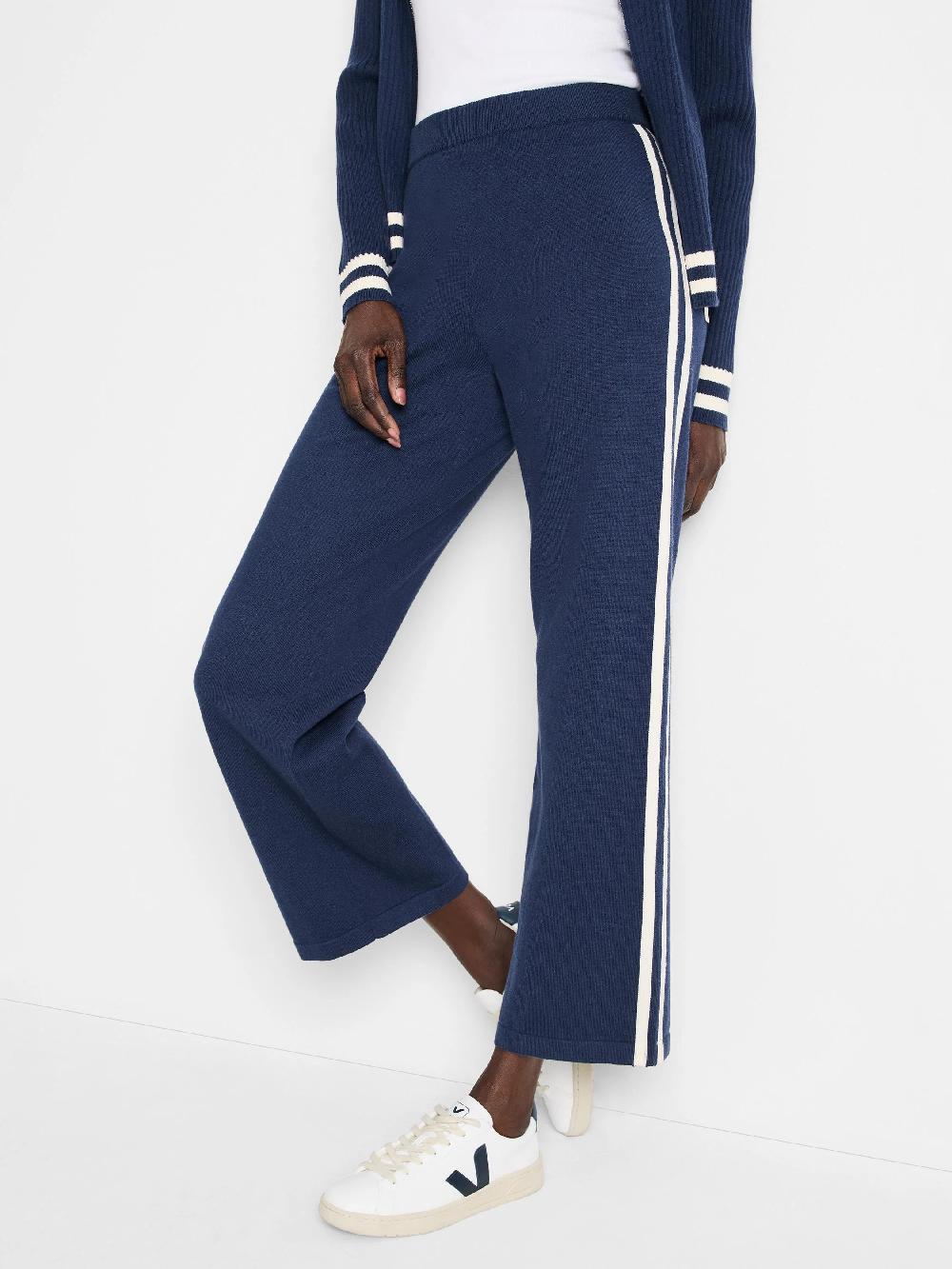 nic zoe Cool Down Wide Leg Track Pant