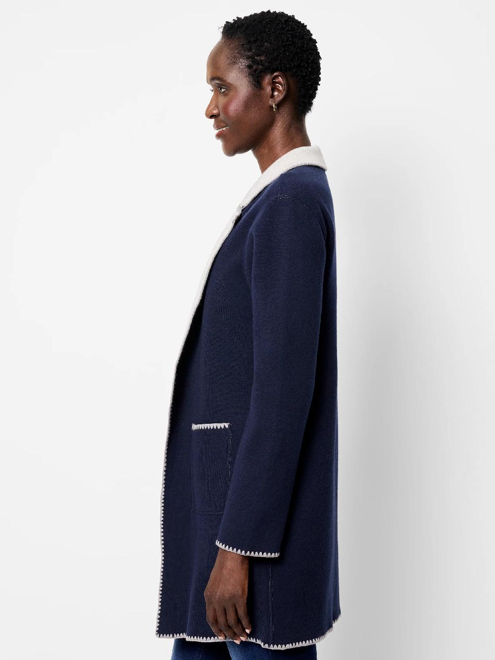 Nic Zoe Cool Nights Reversible Knit Jacket