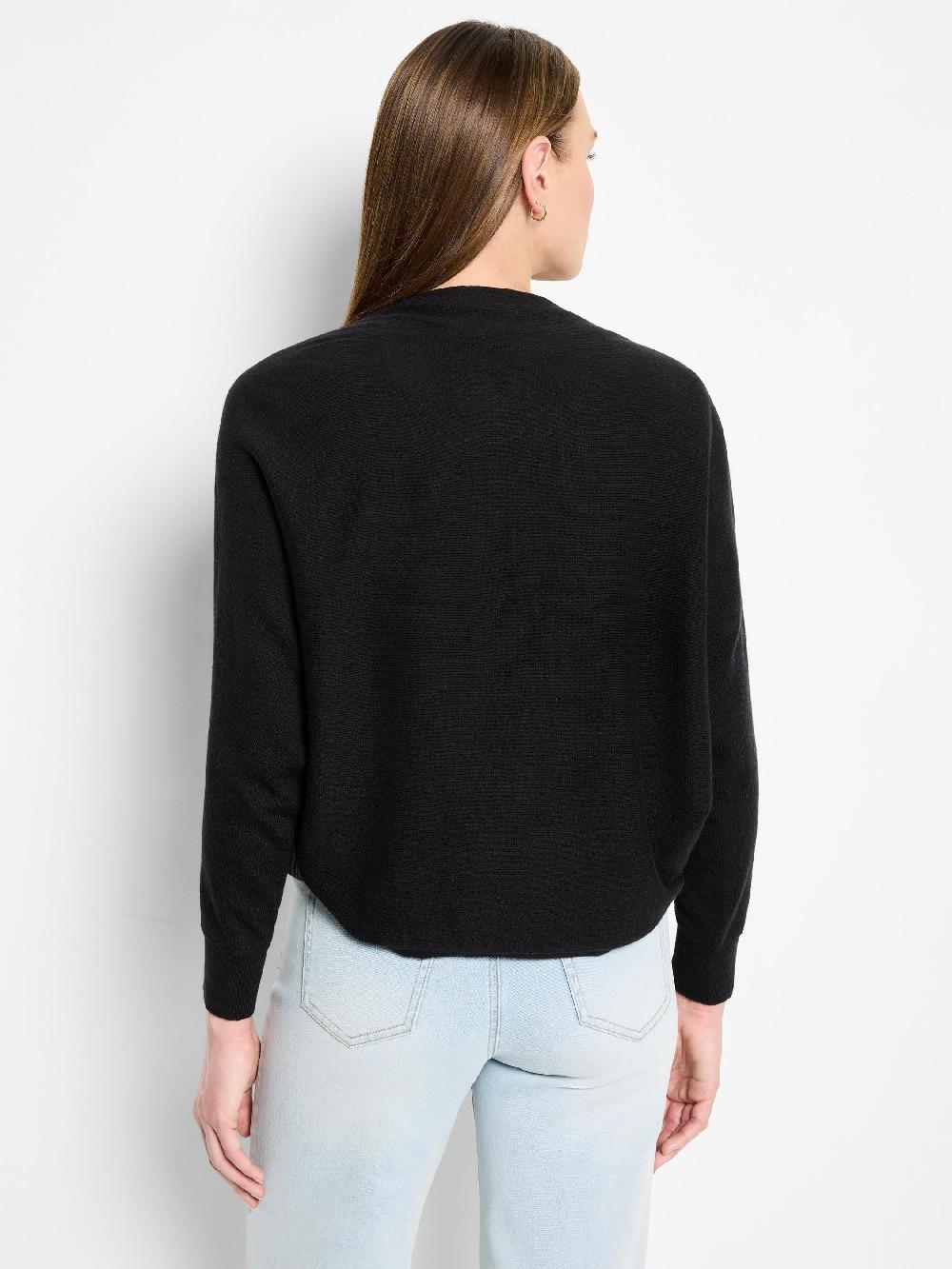 Nic Zoe Cotton Cashmere Shrug Cardigan