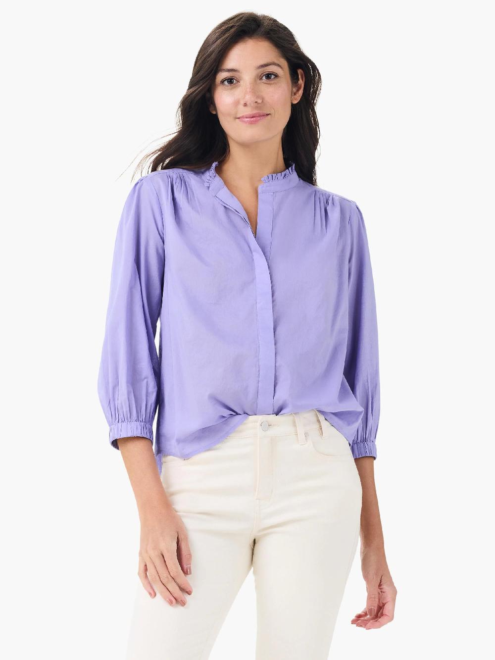 Nic Zoe Cotton Girlfriend Shirt