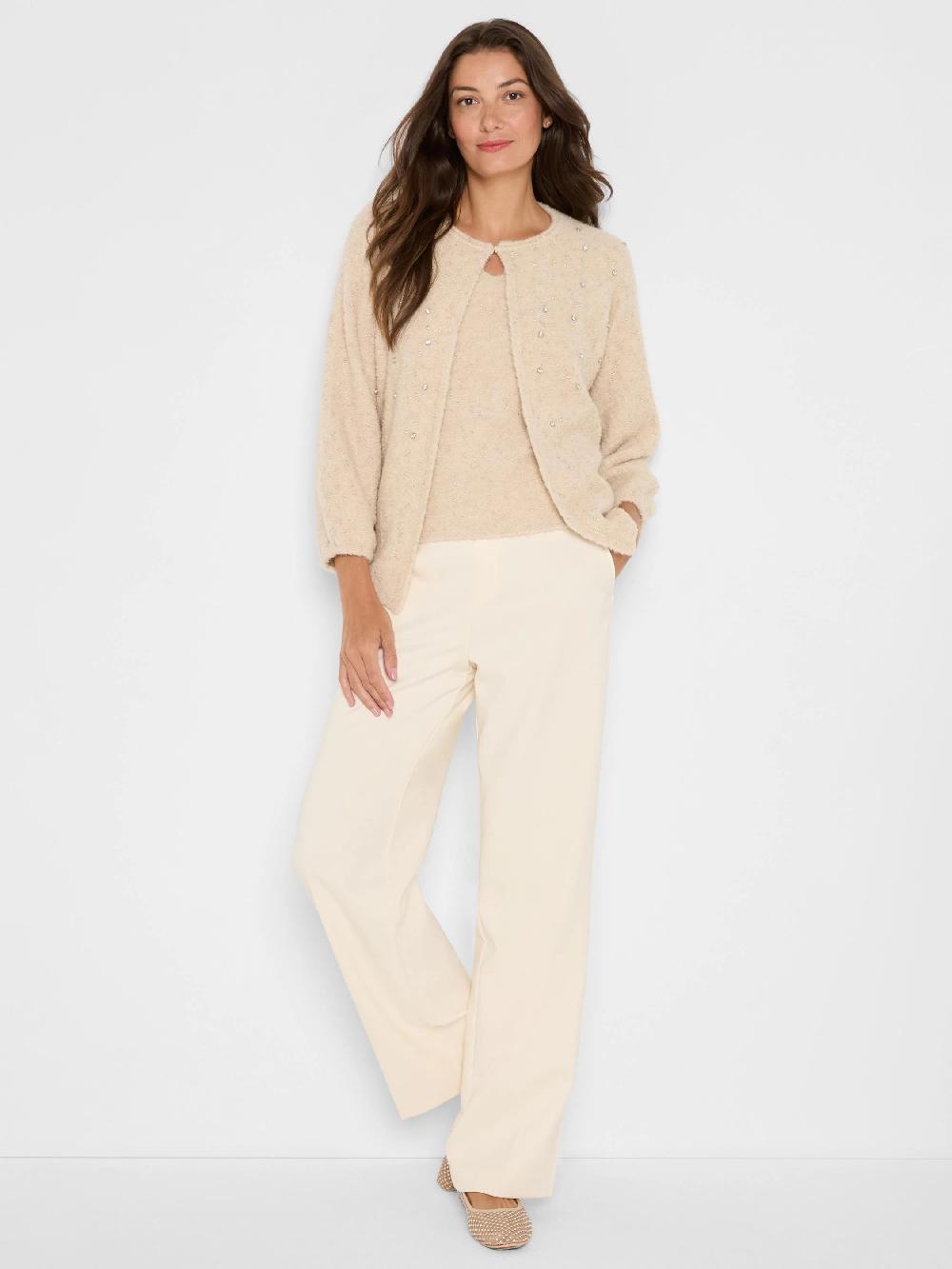 Nic Zoe Cozy Lurex Nep Tank
