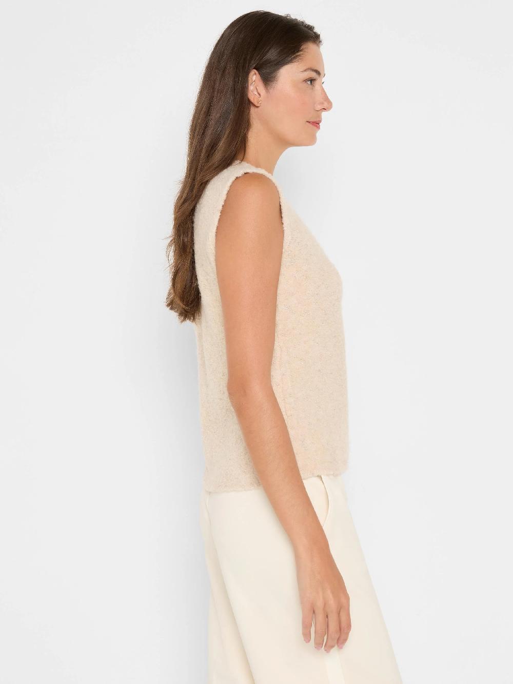 Nic Zoe Cozy Lurex Nep Tank
