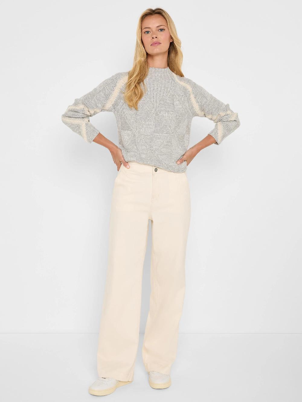 Nic Zoe Dashing Diamonds Sweater