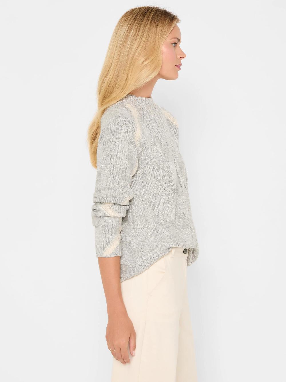 Nic Zoe Dashing Diamonds Sweater
