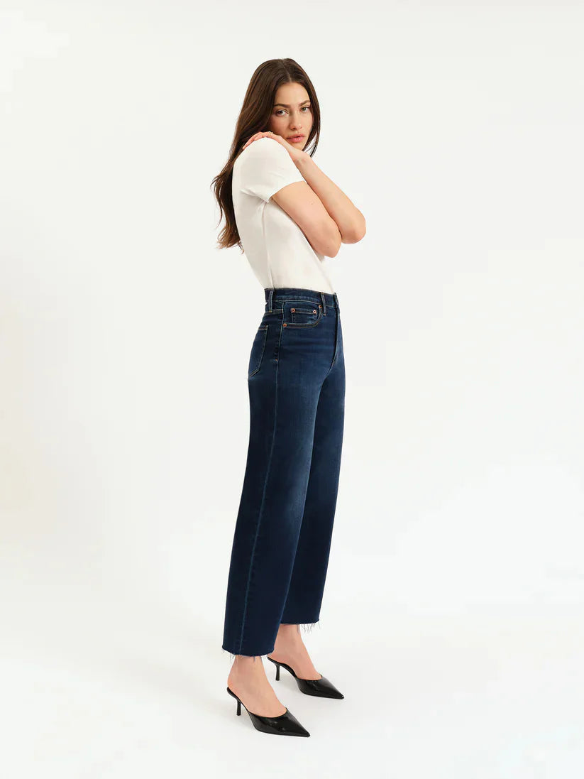 Nic Zoe Daze Pleaser High Rise Wide Ankle Jean