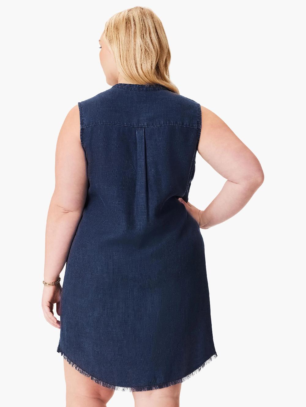 Nic Zoe Denim Throw On Dress