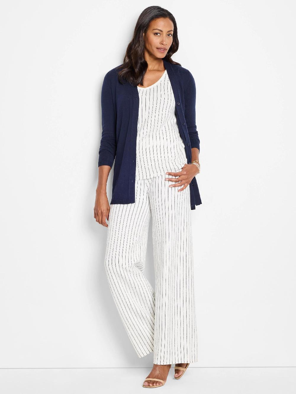 Nic Zoe Destination Button Cardigan