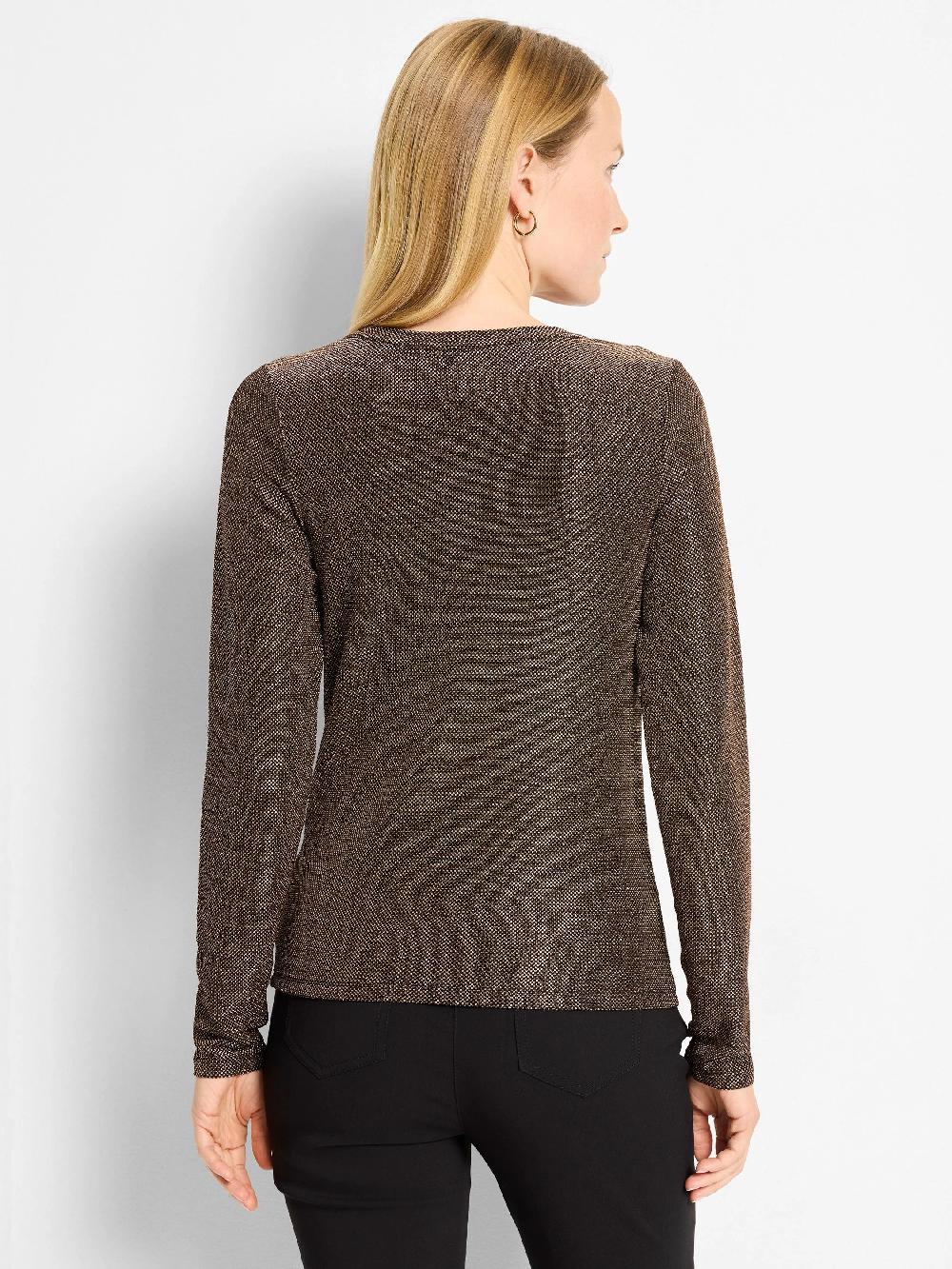 Nic Zoe Diamonte Knit Top