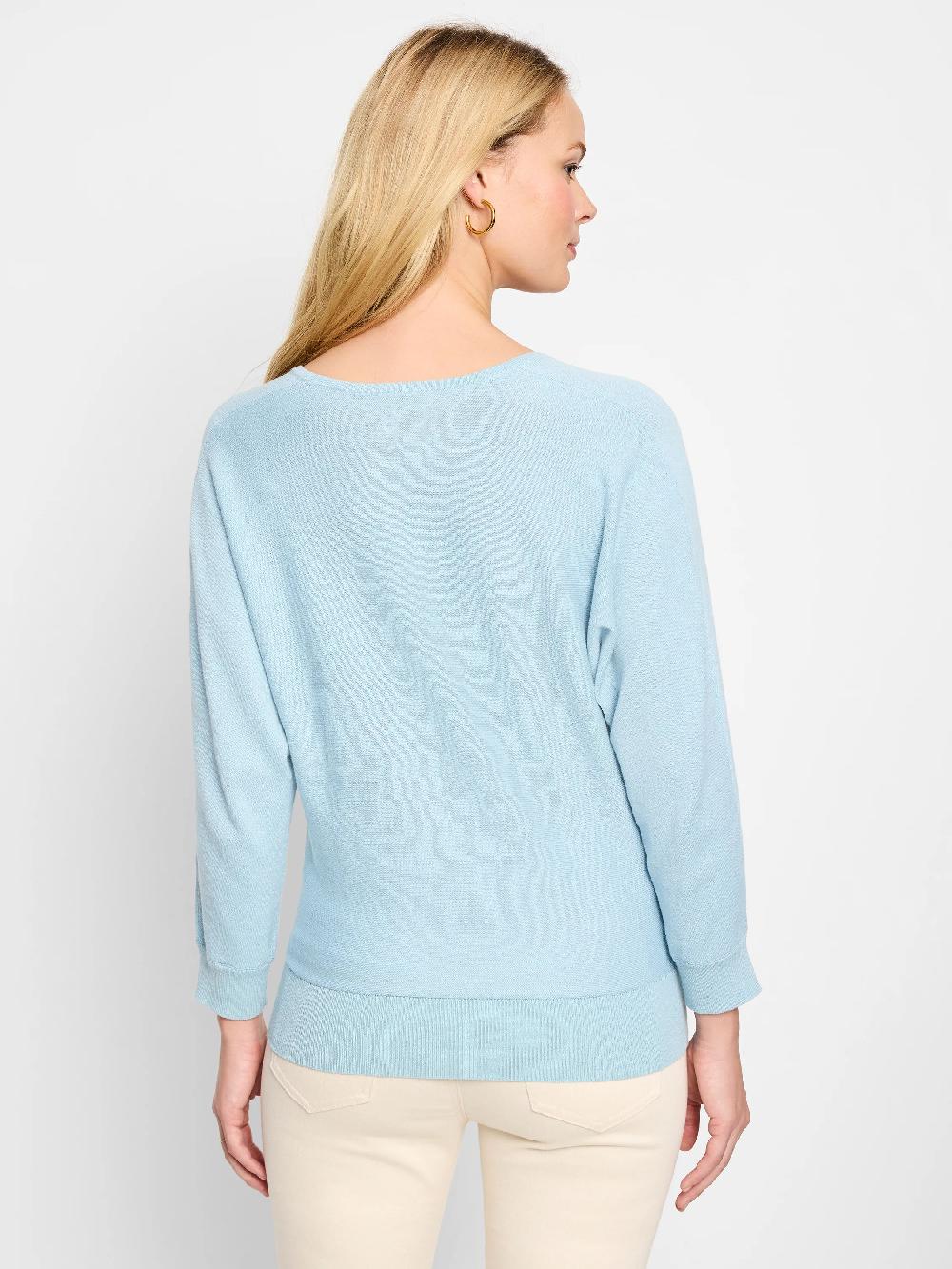 Nic Zoe Easy V-Neck Sweater