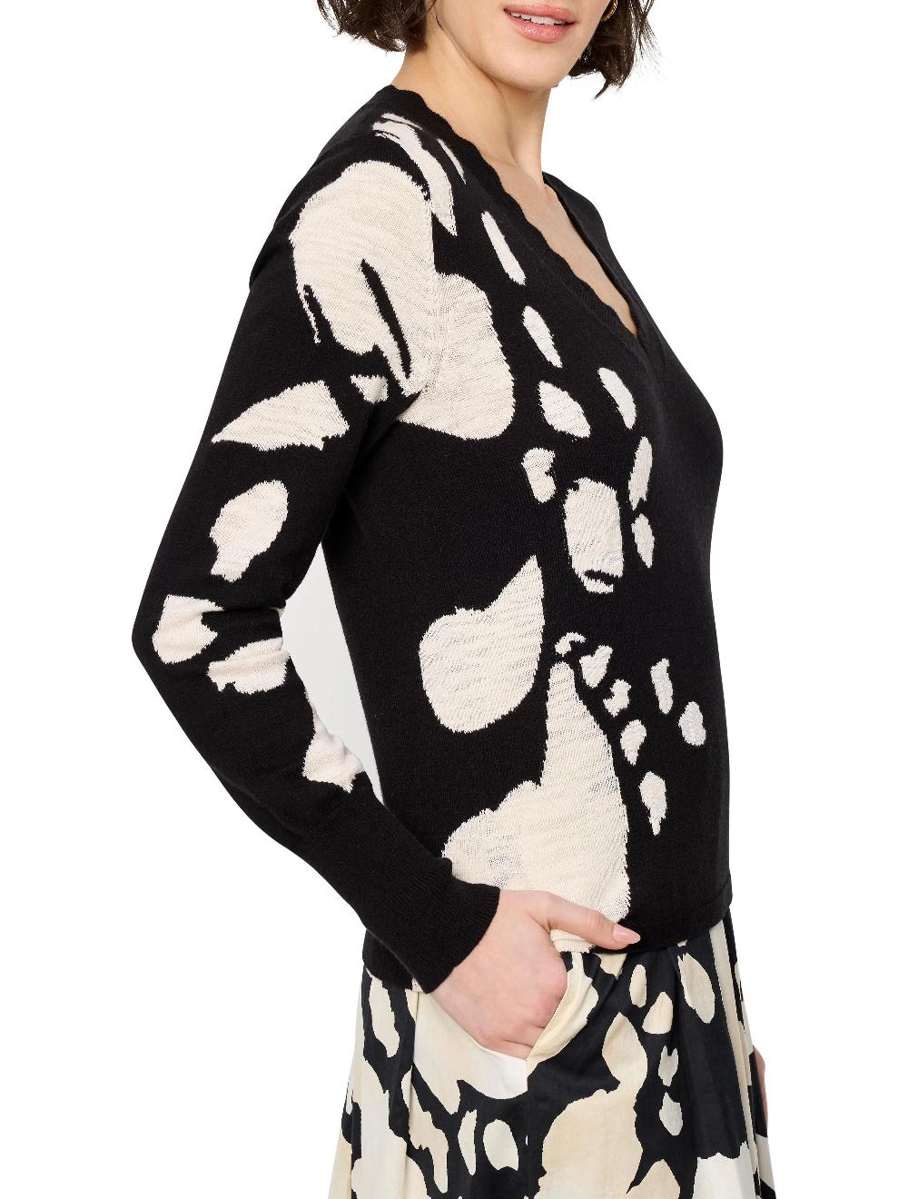 Nic Zoe Evening Petal Sweater