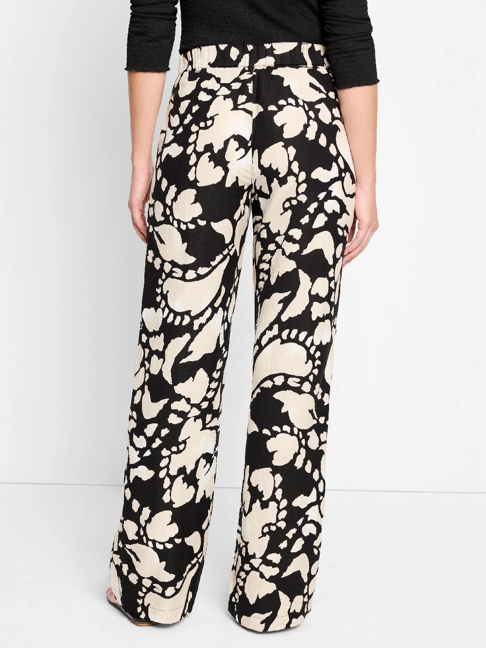 Nic Zoe Evening Petal Wide-Leg Pant