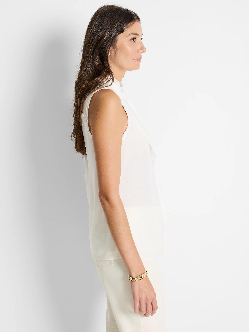 Nic Zoe Falling Chiffon Woven Tank