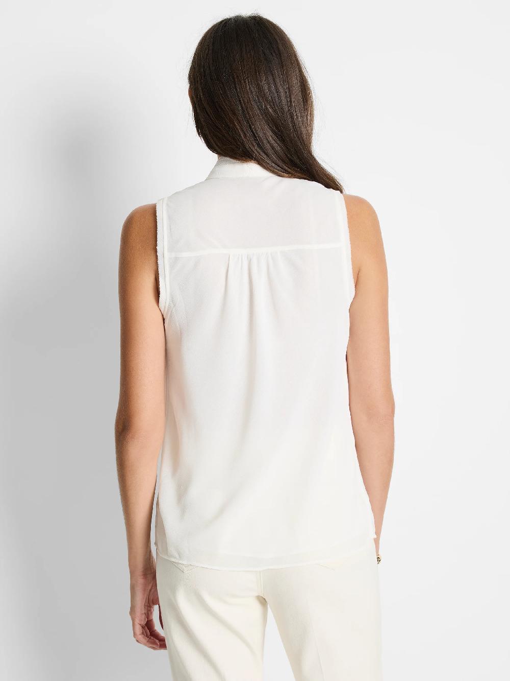 Nic Zoe Falling Chiffon Woven Tank