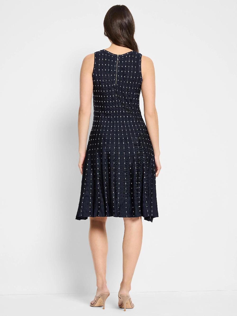 Nic Zoe Falling Dot Twirl Dress