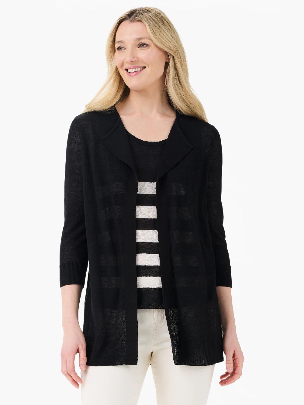 nic zoe Featherweight Flyaway Cardigan