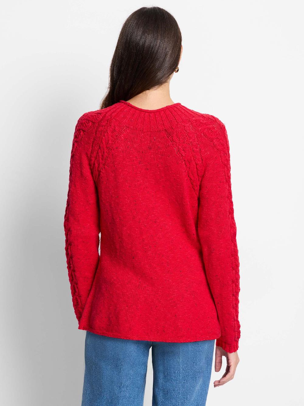 Nic Zoe Femme Cable Sweater