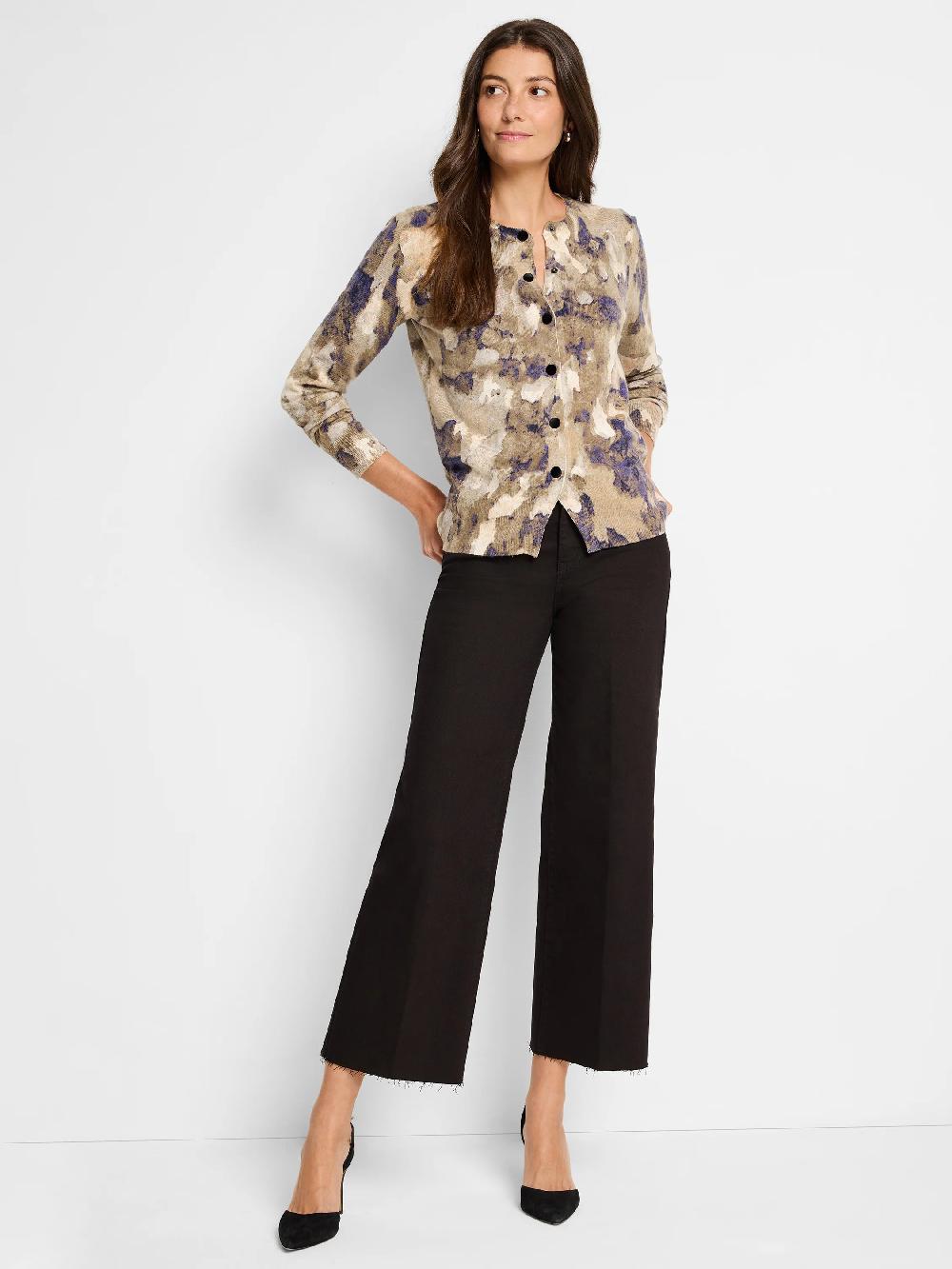 Nic Zoe Femme Camo Cardigan