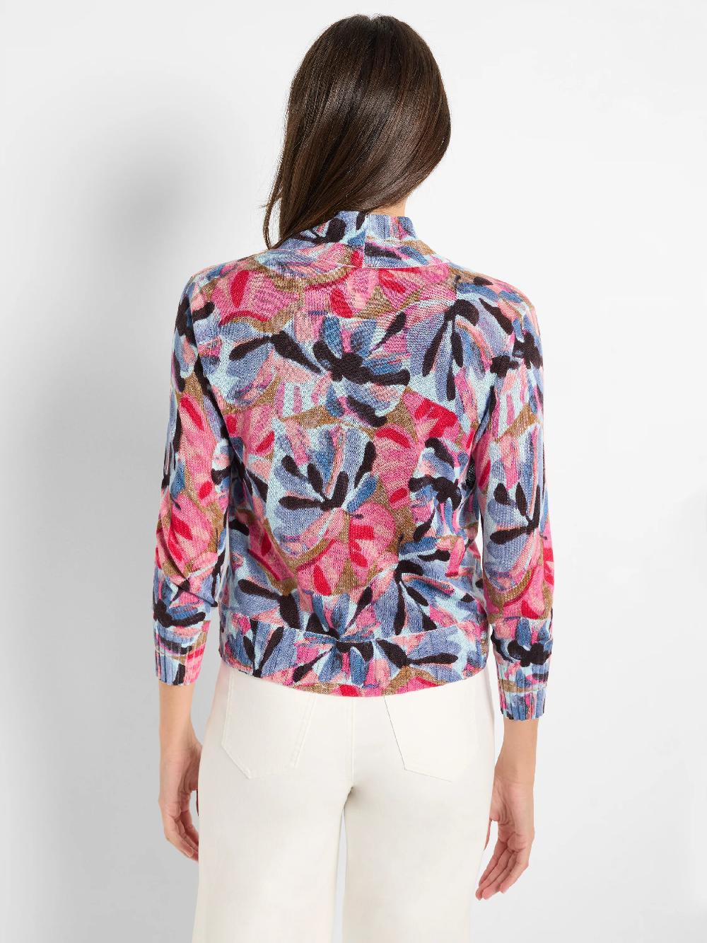 Nic Zoe Firework Foliage Bolero Cardigan