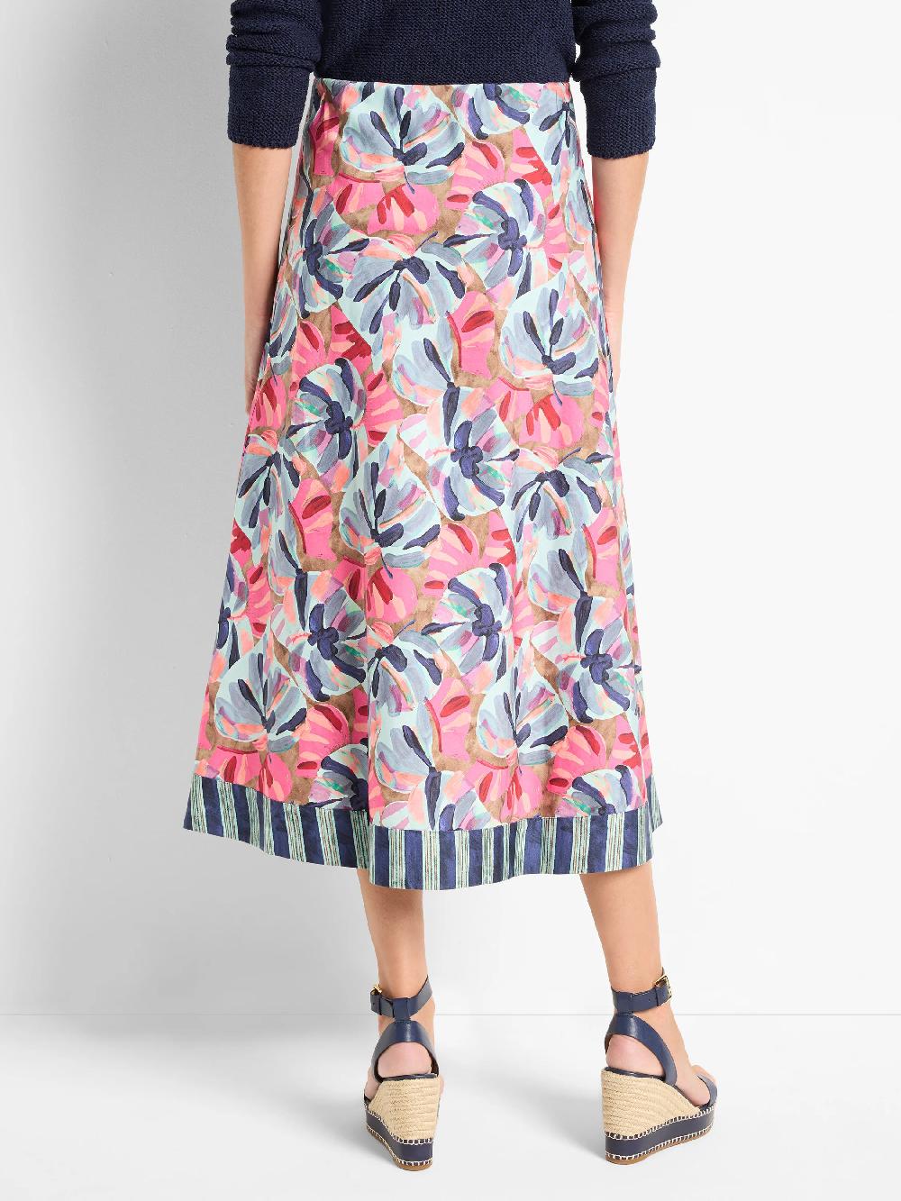 Nic Zoe Firework Foliage Skirt