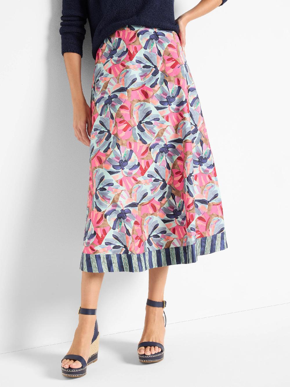 nic zoe Firework Foliage Skirt