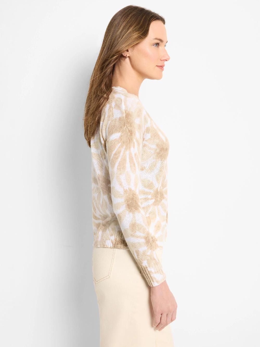 Nic Zoe Floral Hint Supersoft Sweater