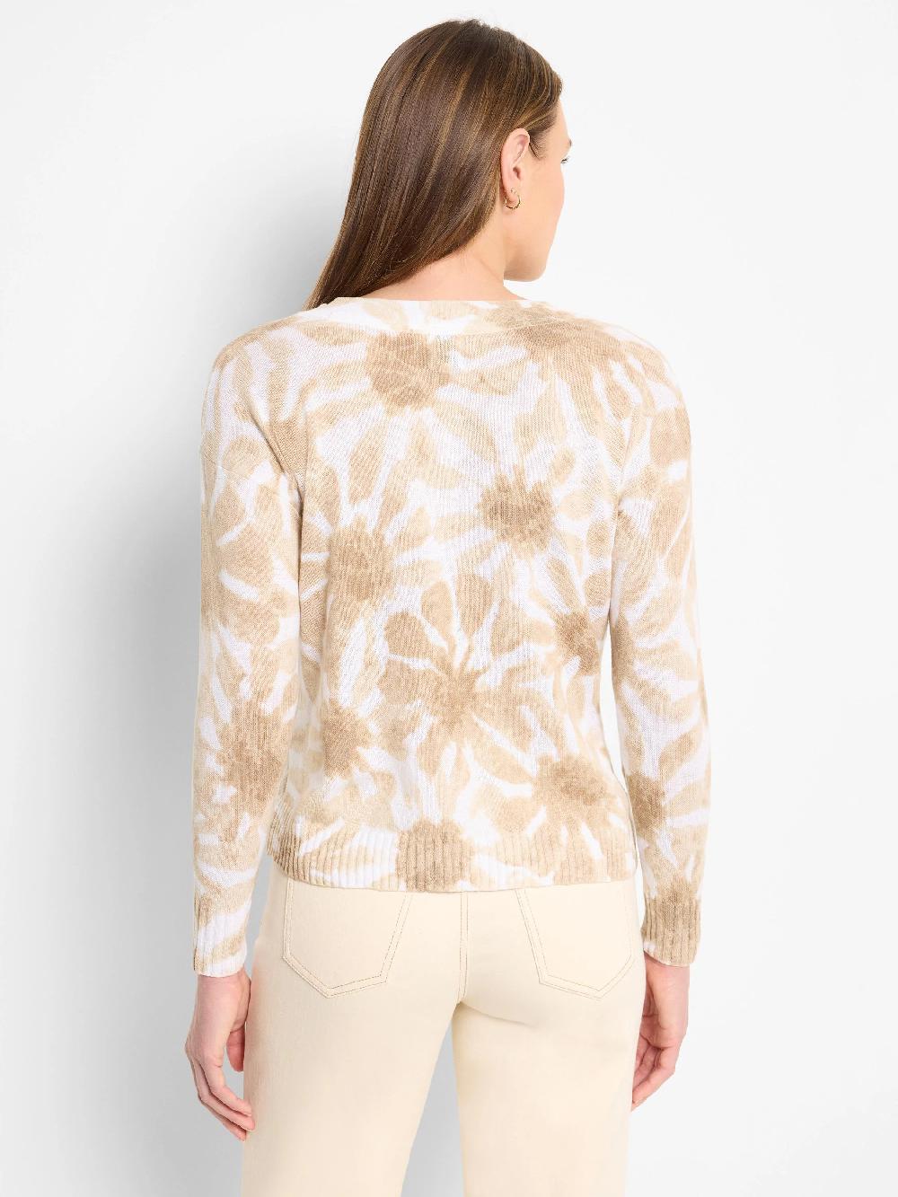 Nic Zoe Floral Hint Supersoft Sweater