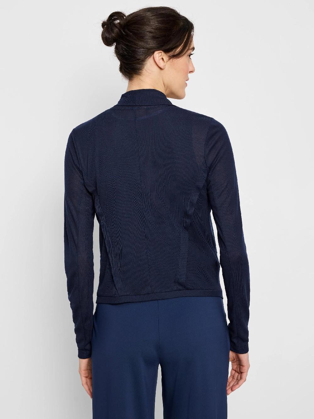 Nic Zoe Gauzy Snap Front Cardigan