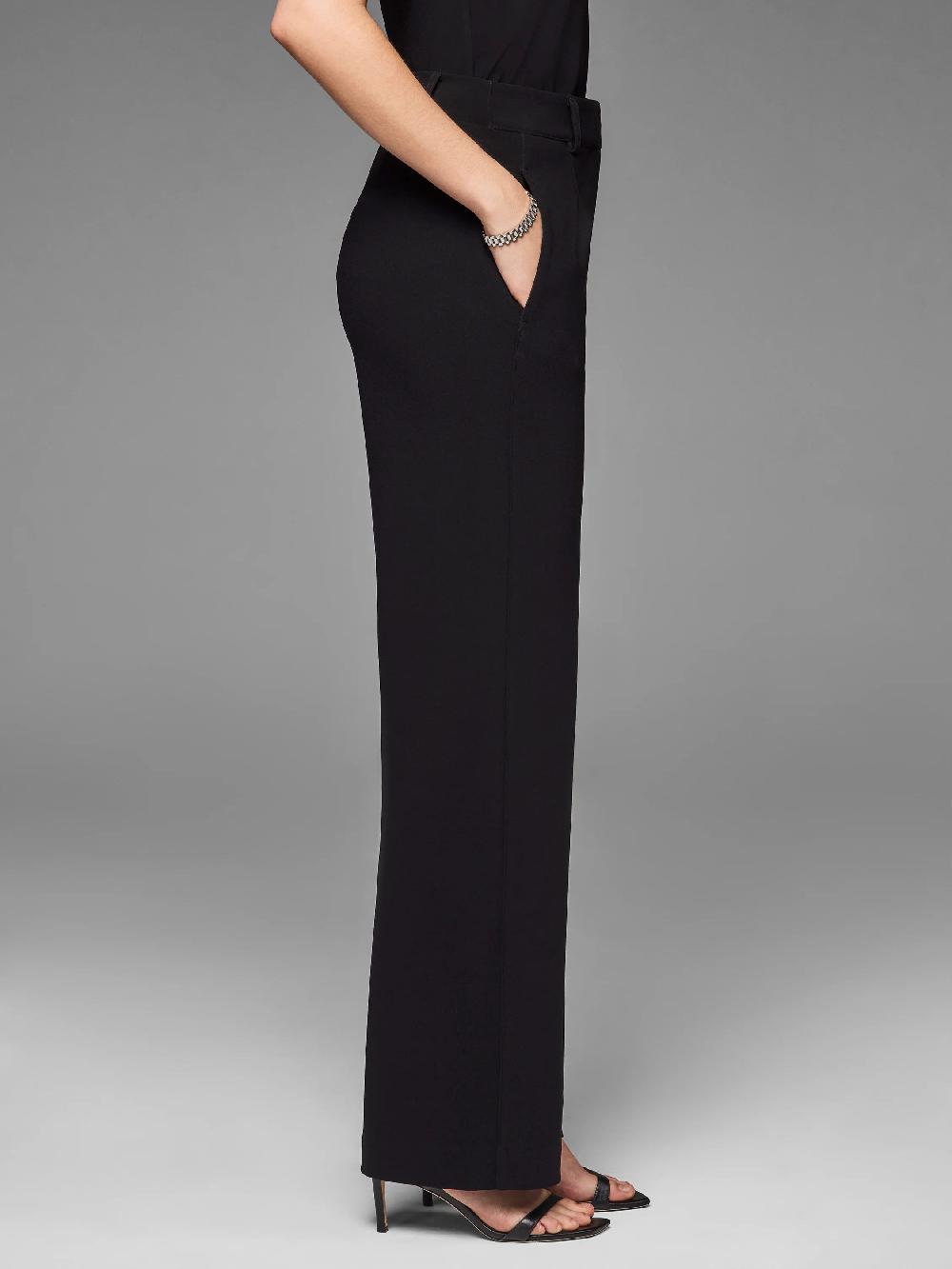 Nic Zoe Gold Label 31" Knit Scuba Wide-Leg Trouser