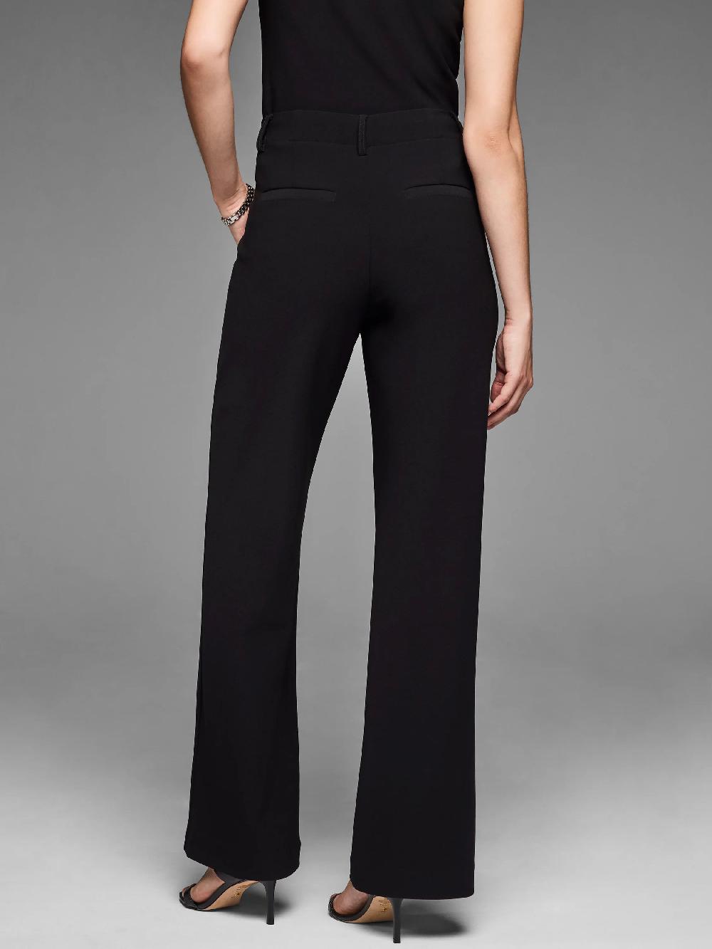 Nic Zoe Gold Label 31" Knit Scuba Wide-Leg Trouser