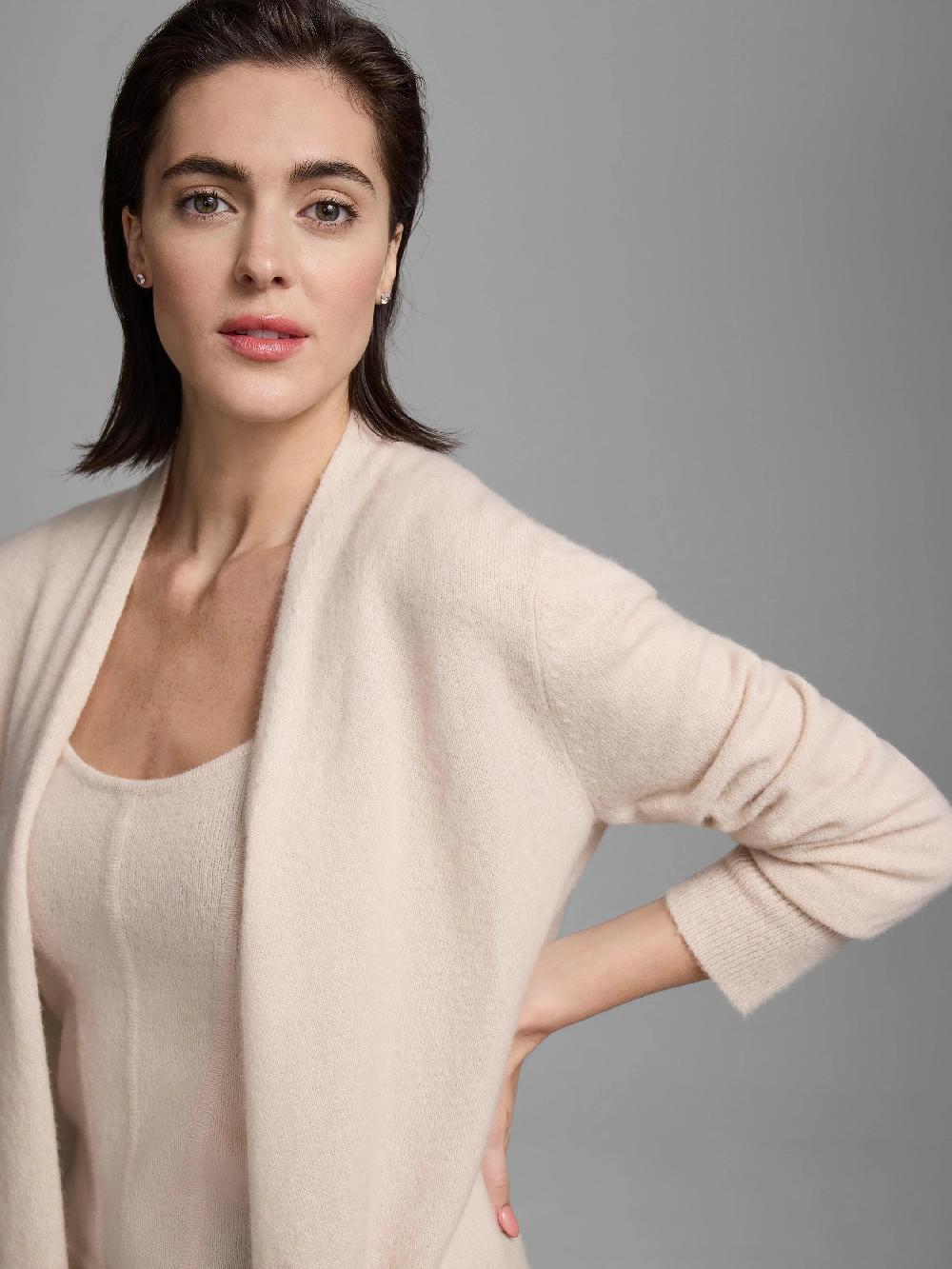 Nic Zoe Gold Label Luxe Cashmere Corset Tank