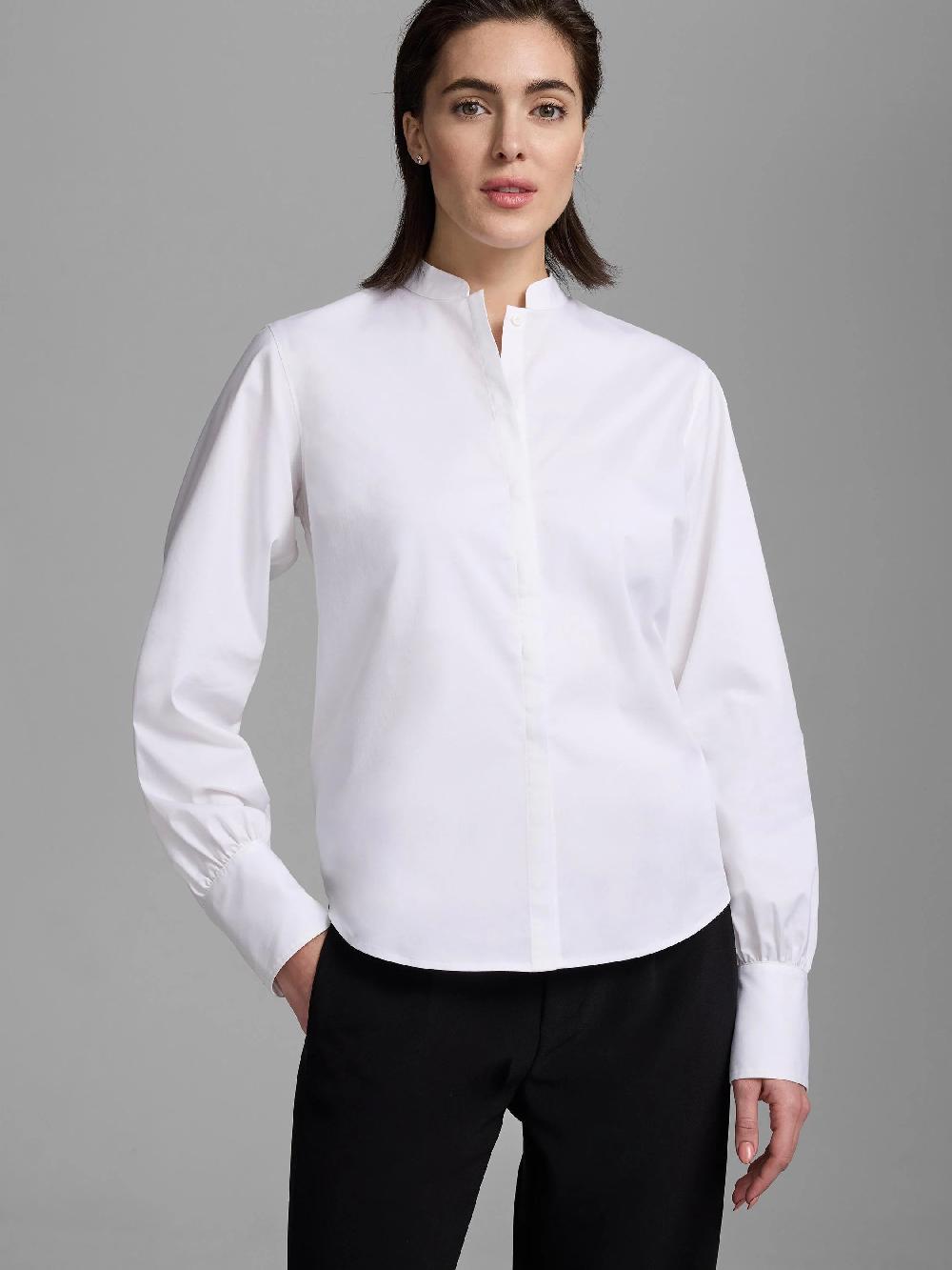 Nic Zoe Gold Label Stretch Cotton Anywhere Shirt