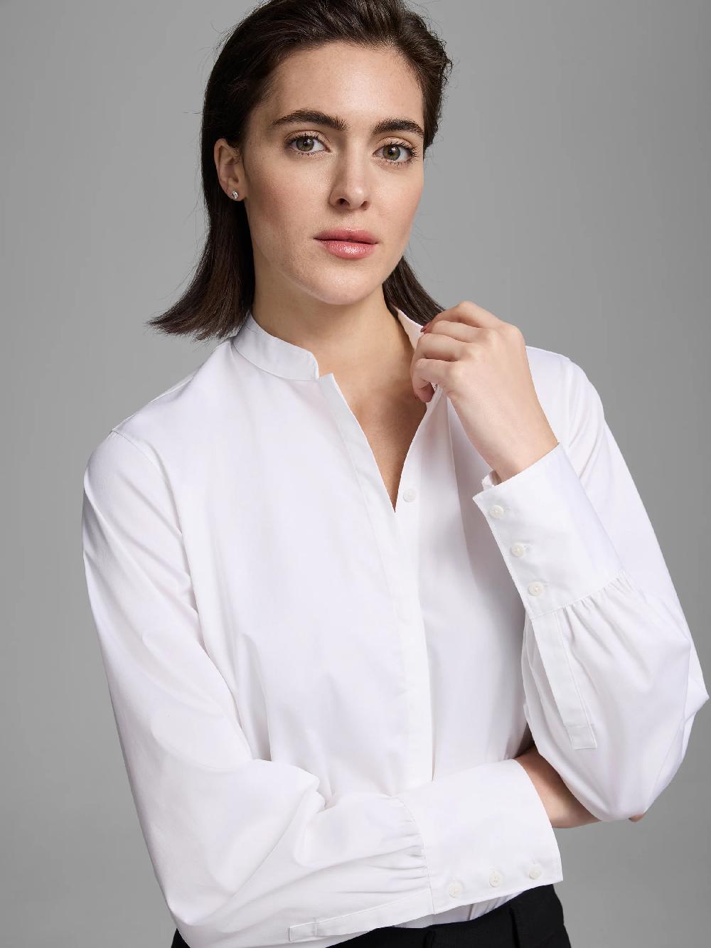 nic zoe Gold Label Stretch Cotton Anywhere Shirt