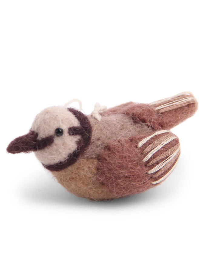 nic zoe Gry & Sif Purple Lavender Bird Ornament