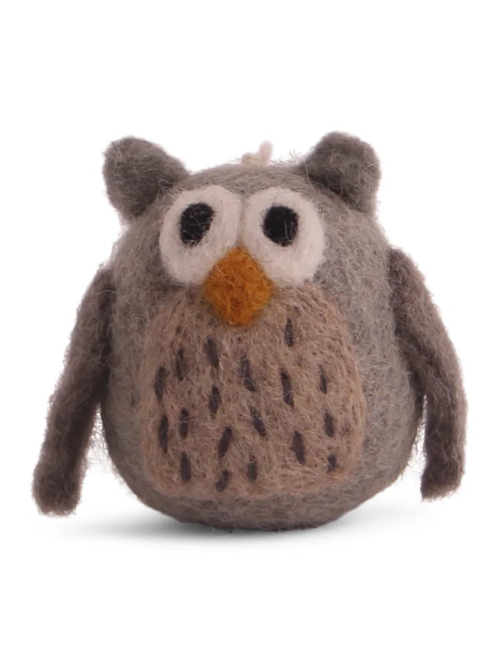 nic zoe Gry & Sif Small Owl Ornament