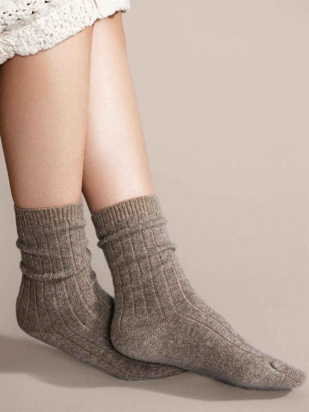 Nic Zoe Hansel From Basel Cozy Rib Cashmere Sock