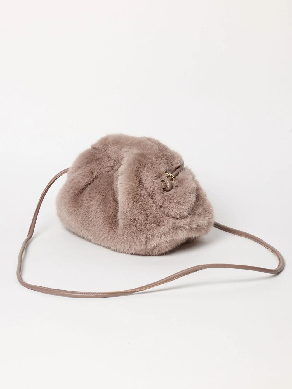nic zoe Hat Attack Faux Fur Clutch