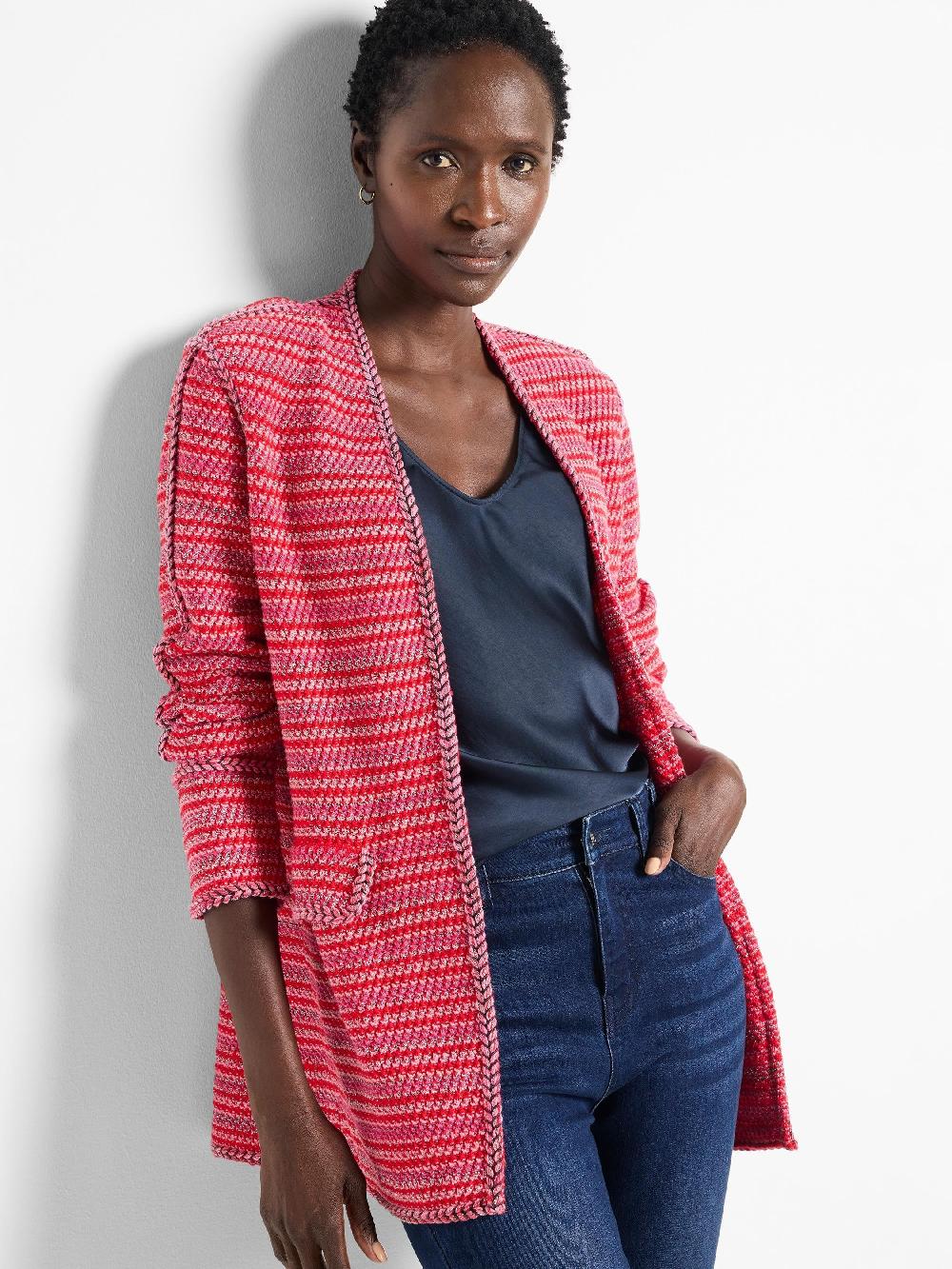 nic zoe Heat Clash Cardigan