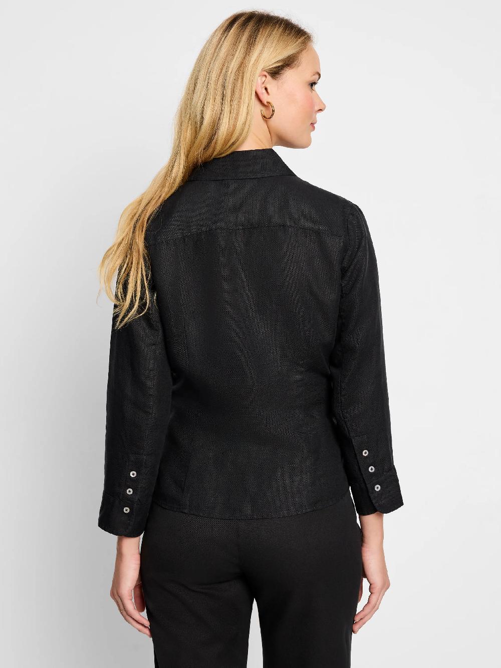 Nic Zoe Iconic Tie Front Shirt