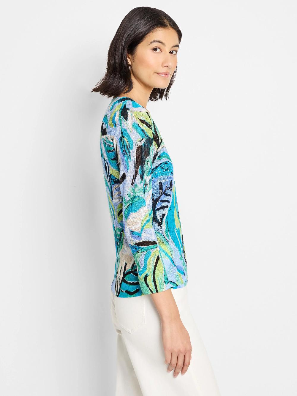 Nic Zoe Island Beat 4-Way Cardigan