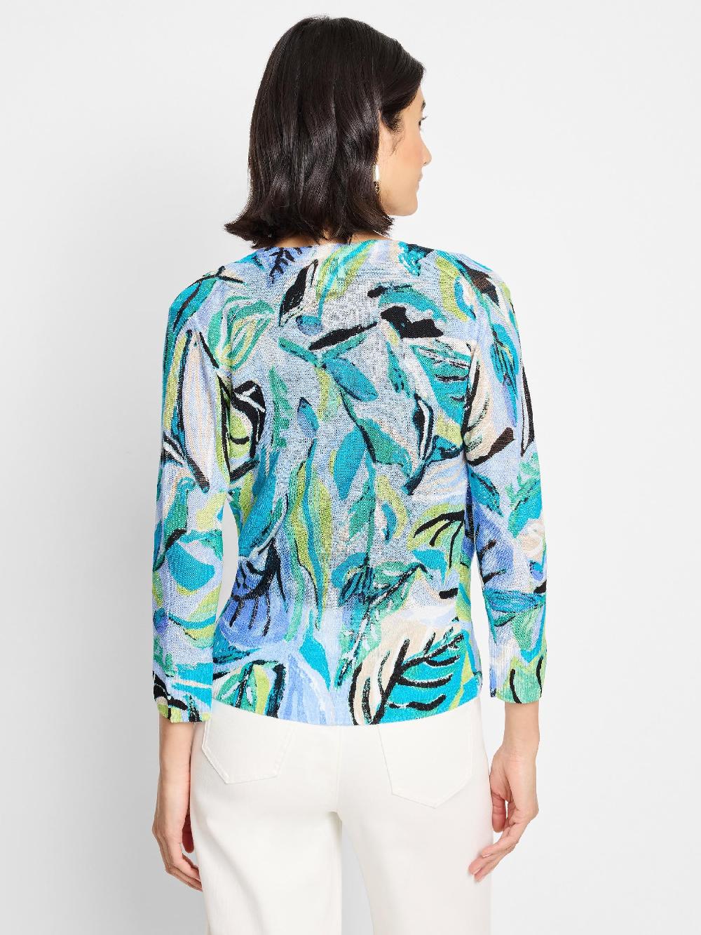 Nic Zoe Island Beat 4-Way Cardigan