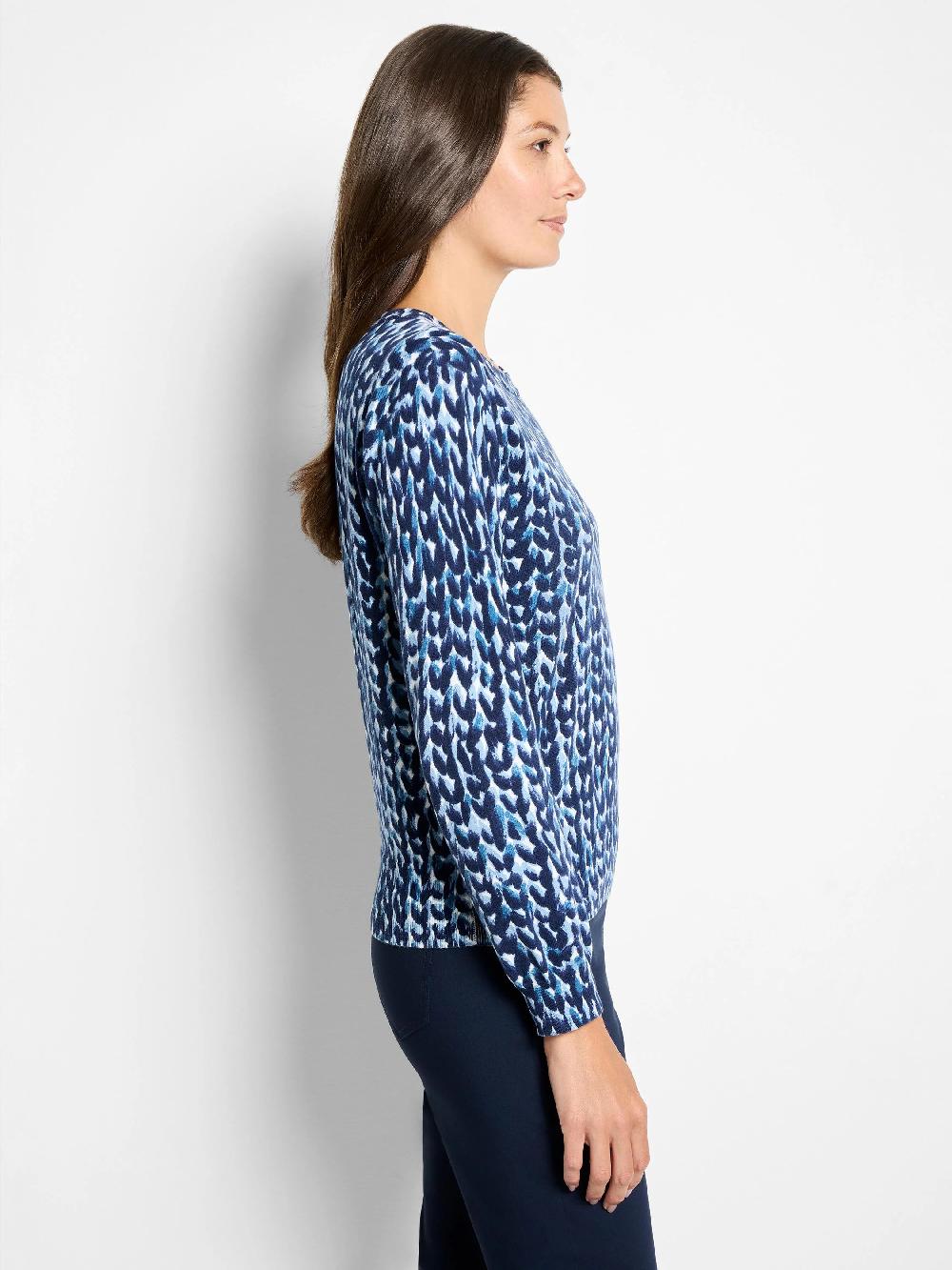 Nic Zoe Knit Stitch Pure Cotton Sweater