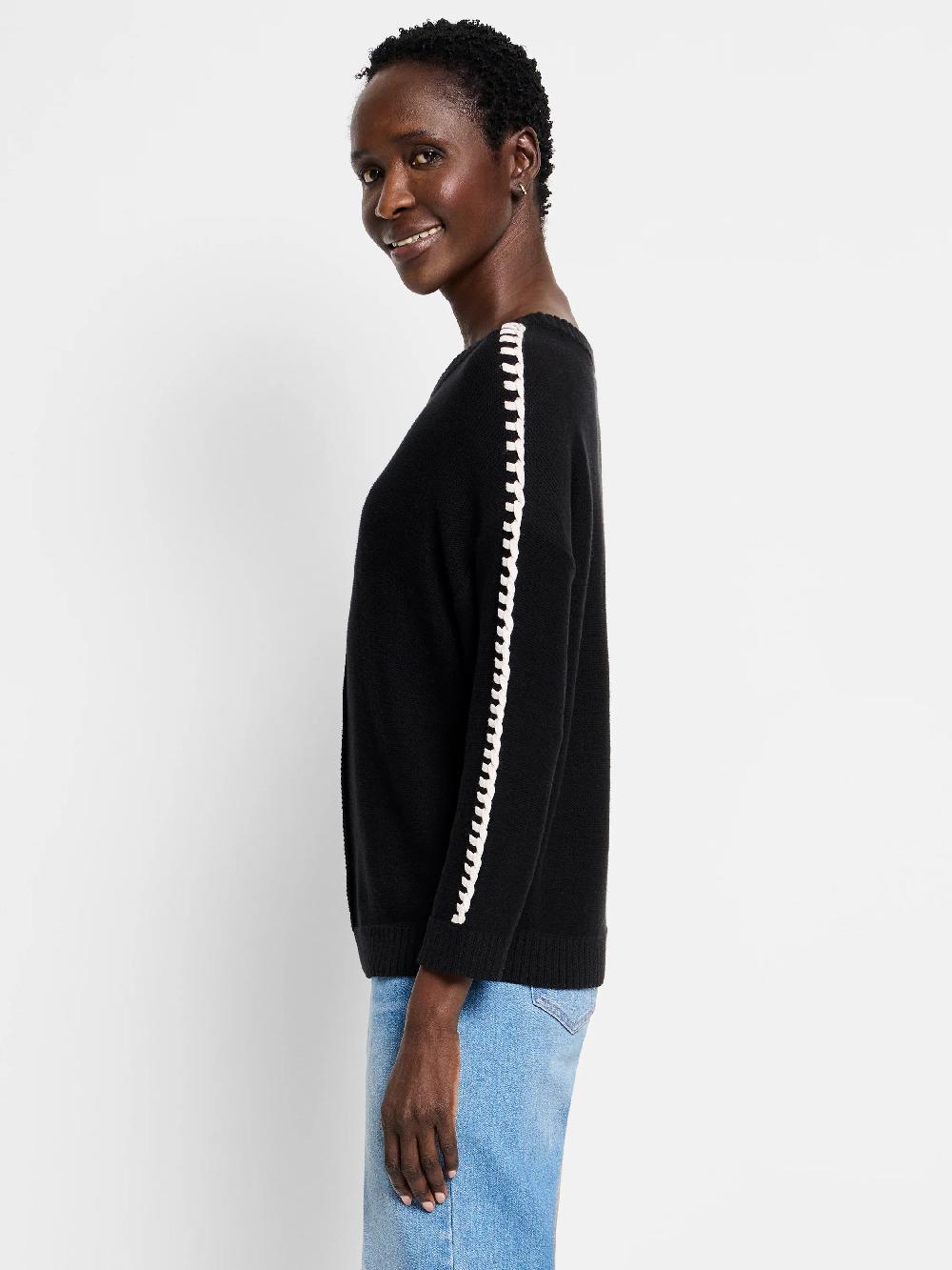 Nic Zoe Laced Up Sweater