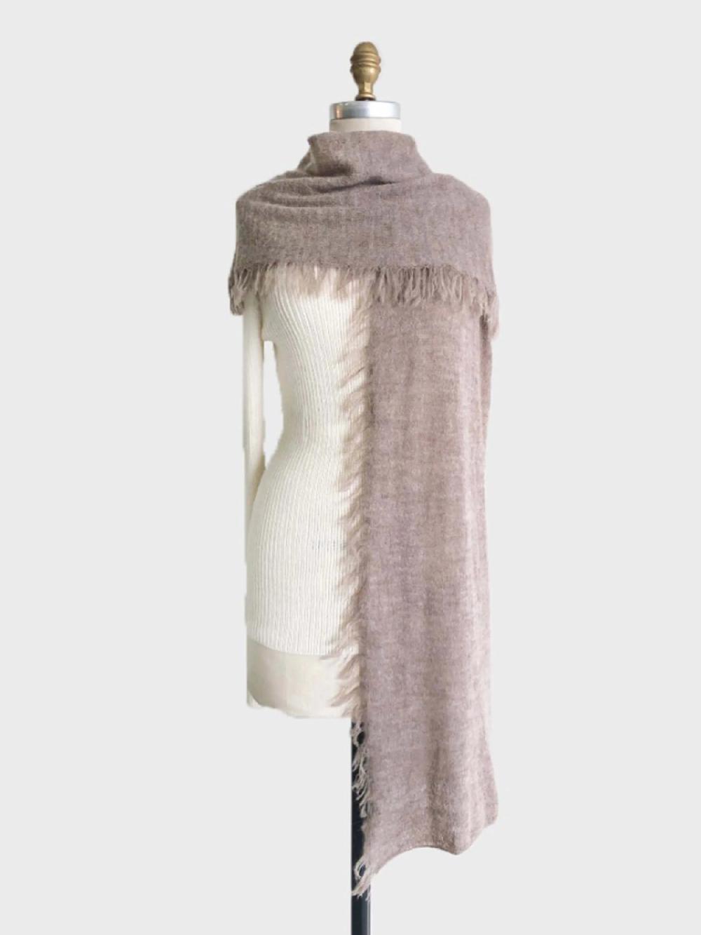 Nic Zoe Latierra SierraÂ Hand Brushed Alpaca Scarf