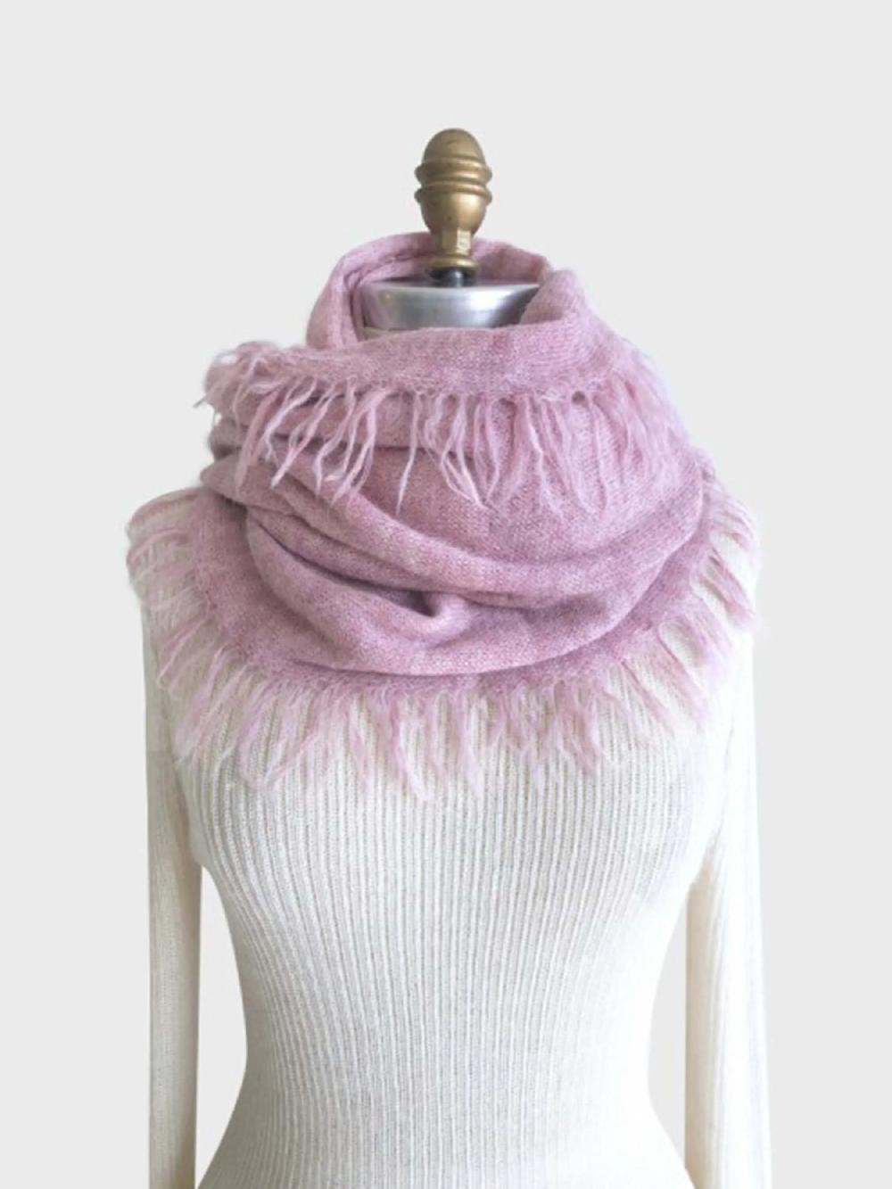 nic zoe Latierra SierraÂ Hand Brushed Alpaca Scarf