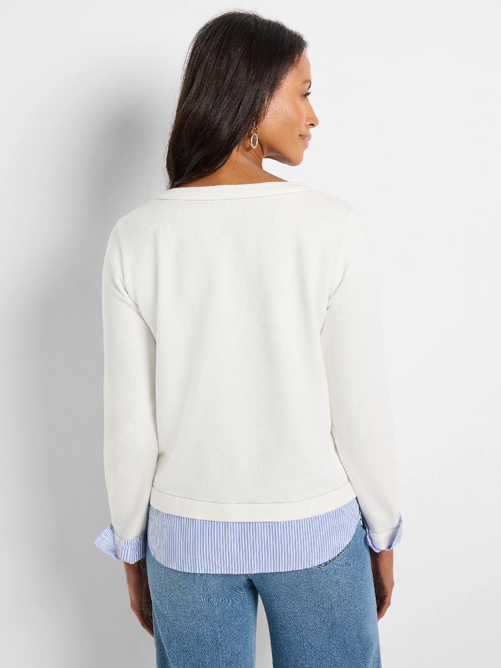 Nic Zoe Layered Look Top