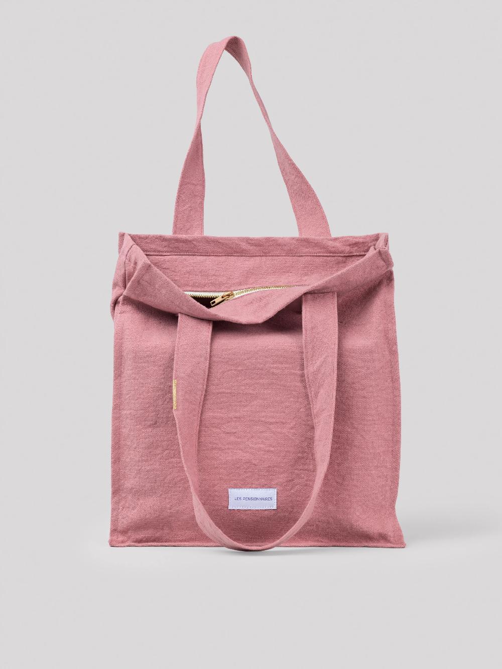 Nic Zoe Les Pensionnaires Cotton Zipped Tote Bag